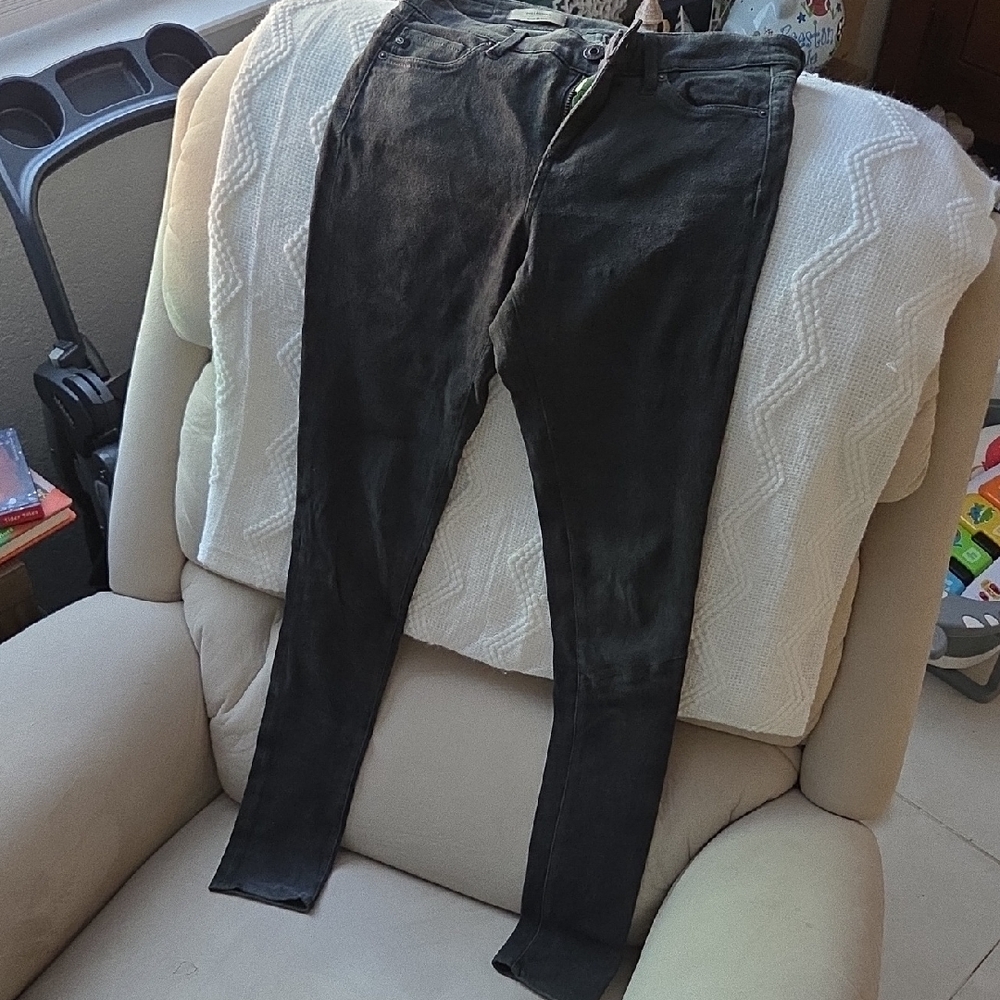 Charcoal Grey Skinny Jeans